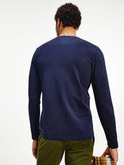 Stretch Slim Fit Long Sleeve Tee - Desert Sky